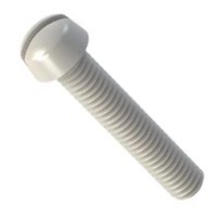 10-24 X 2 SLOT FILLISTER M/S NYLON