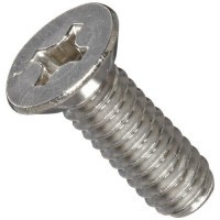 0-80 X 3/16 PHIL FLAT 100 DEG. M/S 18-8