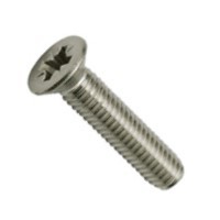 4-40 X 1/4 POZI FLAT 82 D SCREW SS
