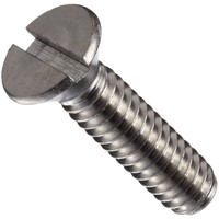 0-80 X 3/16 SLT FLAT 100D SS  SCREW