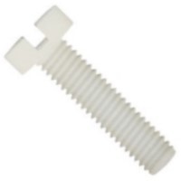 10-24 X 3/16 SLOT HEX M/S NYLON