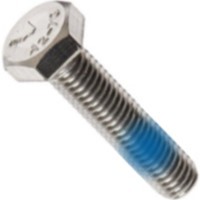 M8-1.25 X 16 MM HEX CAP SCREW W/NYLON PATCH