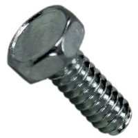 M8-1.25 X 20 IND HEX M/S STEEL BLACK