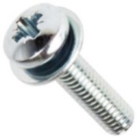 M3-.5 X 6 PHIL PAN M/S FLAT WASHER SEM