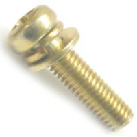 M3 X 6 PH PAN LK SEM SCREW ST/Z2