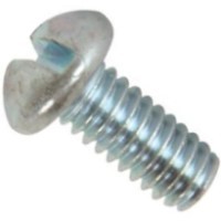 4-40 X 1/4 SLOT ROUND M/S ALUM