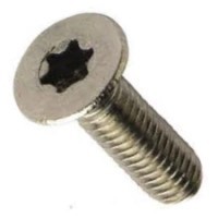 M2.5-.45 X 5 MM TORX FLAT MACHINE SCREW 18-8 STAINLESS