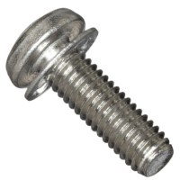 M2.5-.45 X 6 PHIL PAN M/S SPLIT LOCK SEM
