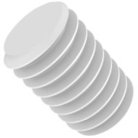M10-1.50 X 10 SOC SET FLAT PT NYLON