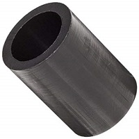 13ME001 MICROPLASTICS SPACER 4 MM RND X 2 MM L X 2.60 MM ID NY BLK
